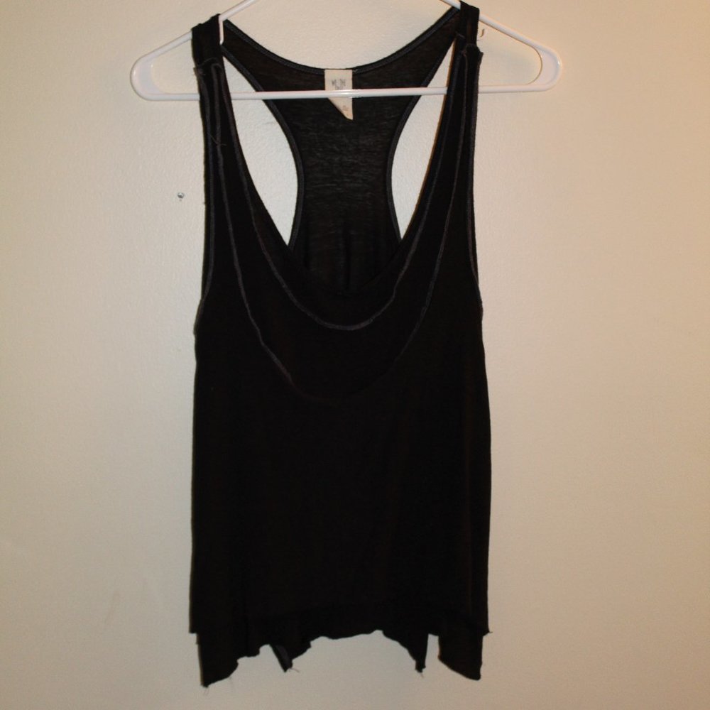 We The Free XS Gray Racerback Tank Top